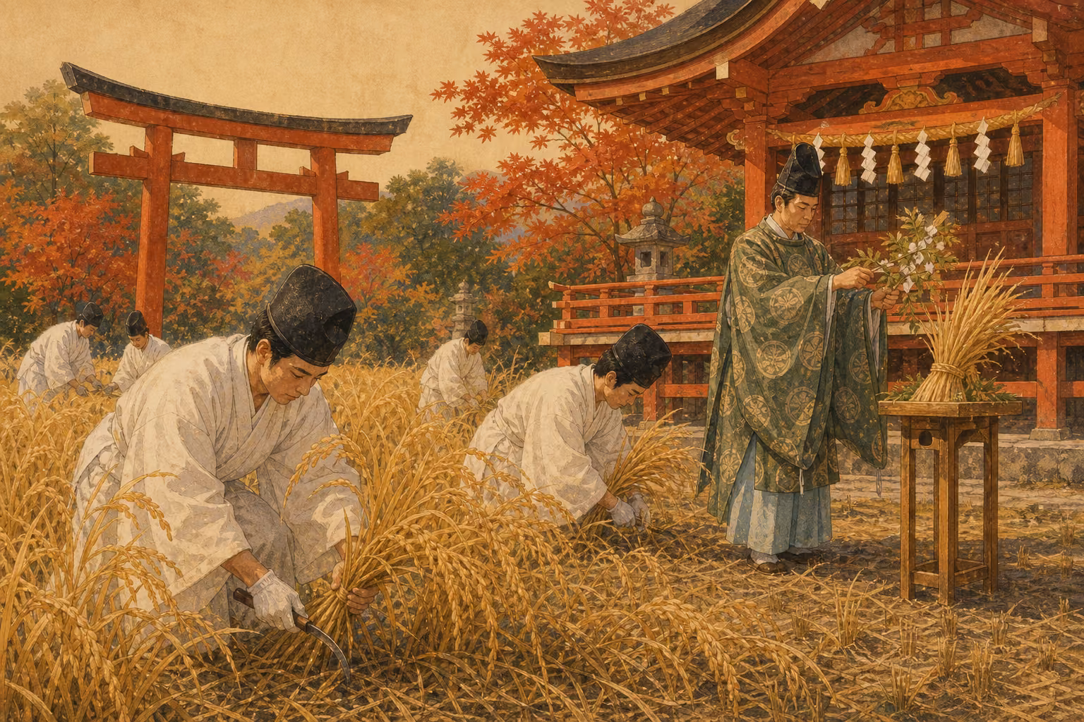 Editorial illustration representing Nukiho-sai